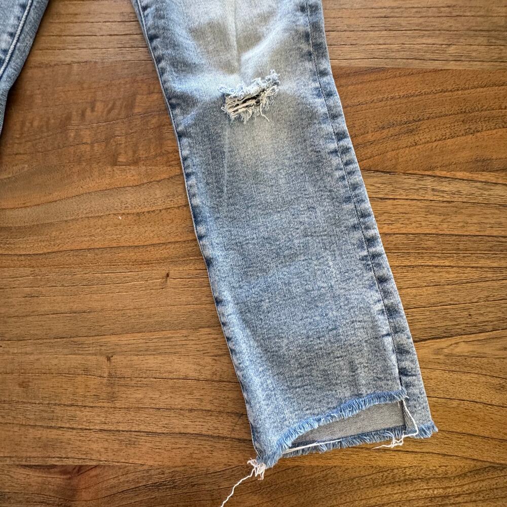 Mother The Insider Crop Step Fray Jeans - Size 27 - Picture 8 of 11